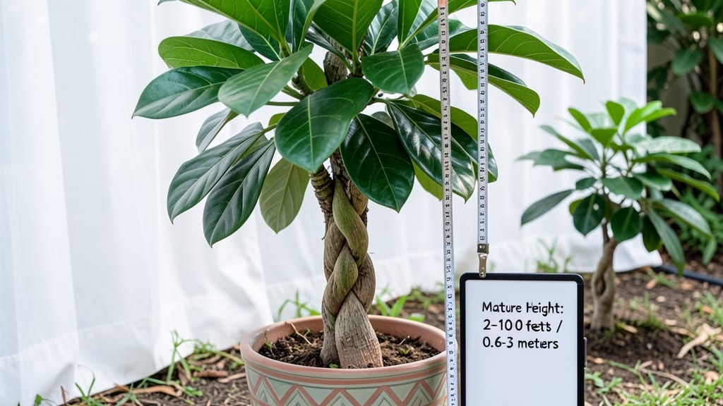 How Tall Do Money Tree Plants Grow: Indoor Limits and Growth Rate Factors