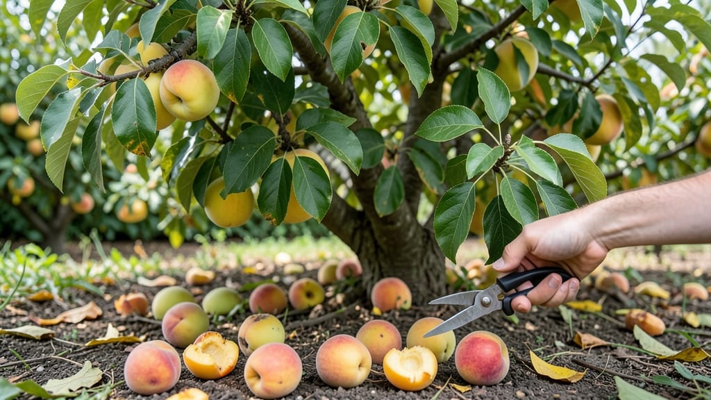 Peach Tree Fruit Drop: Prevent Overload With This Pruning Hack