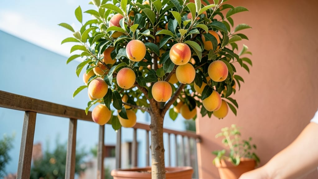 Sun Crest Peach Tree for Dwarf Growth
