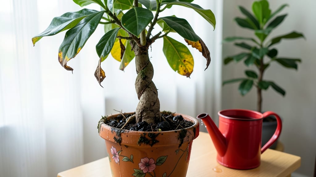 Overwatered Money Tree Plant: Drainage Fix for Revived Leaves and Roots