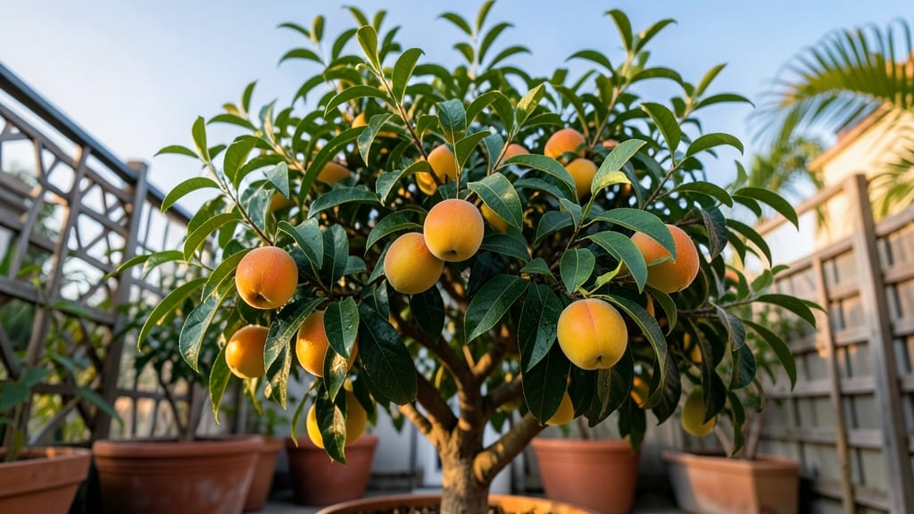 Tropic Beauty Peach Tree for Year-Round Fruit