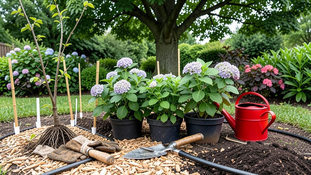 Landscape Tree and Shrub Planting: Strategic Spacing for Year-Round Privacy