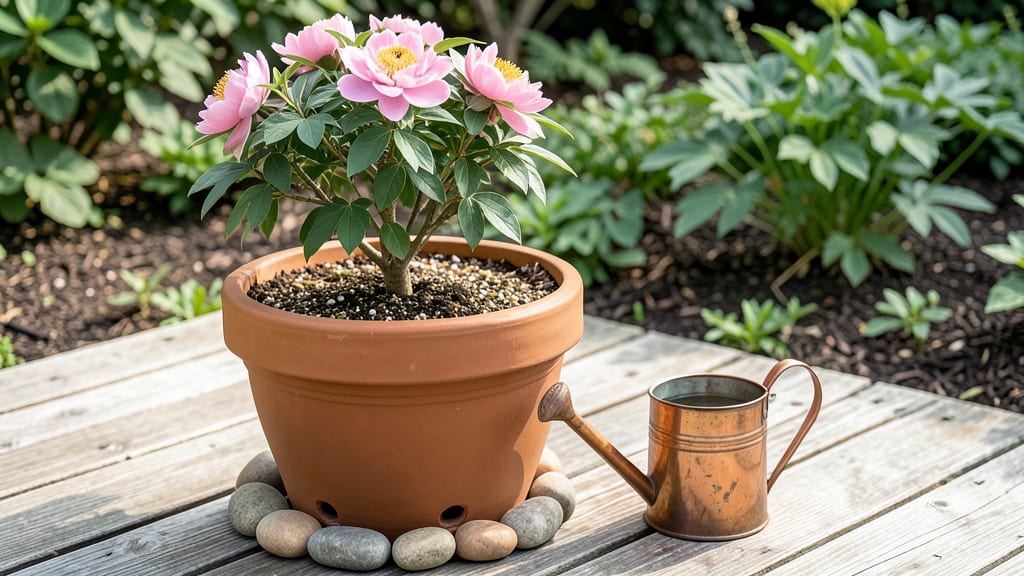 Tree Peony In Pots: Cold-Hardy Blooms With Year-Round Elegance
