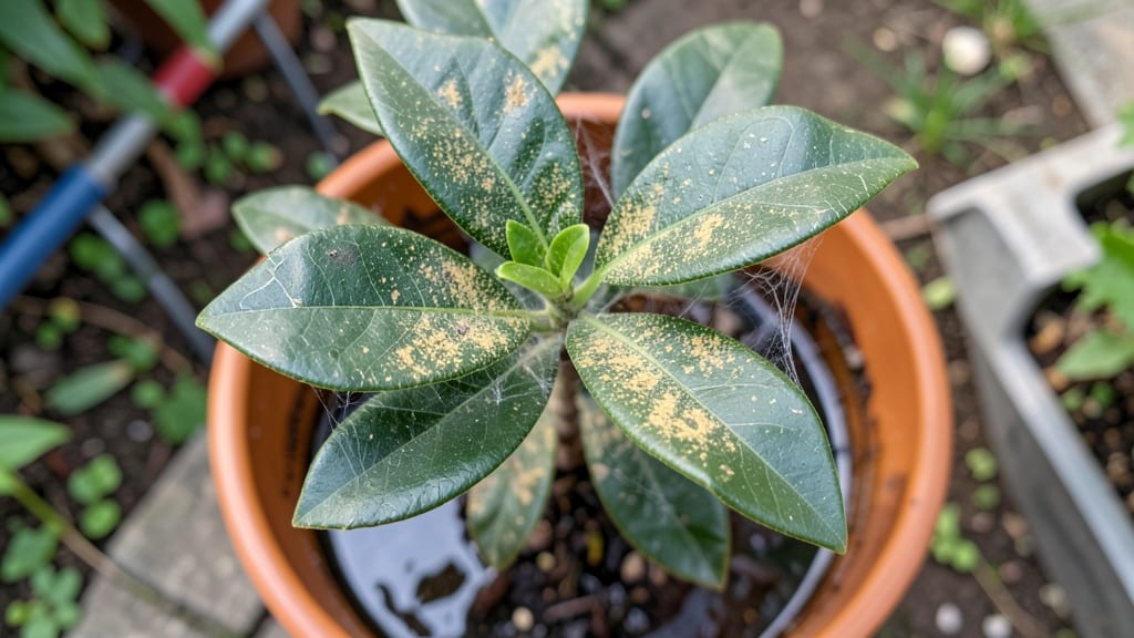 Pest Control for Container-Grown Tea Trees