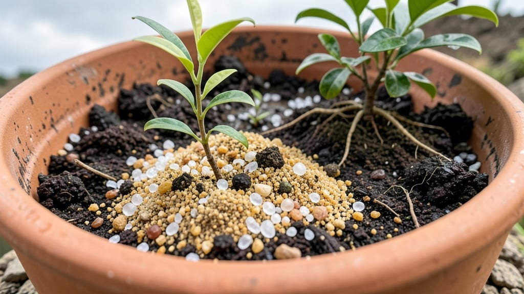 Well-Draining Soil Mix for Tea Tree Pots