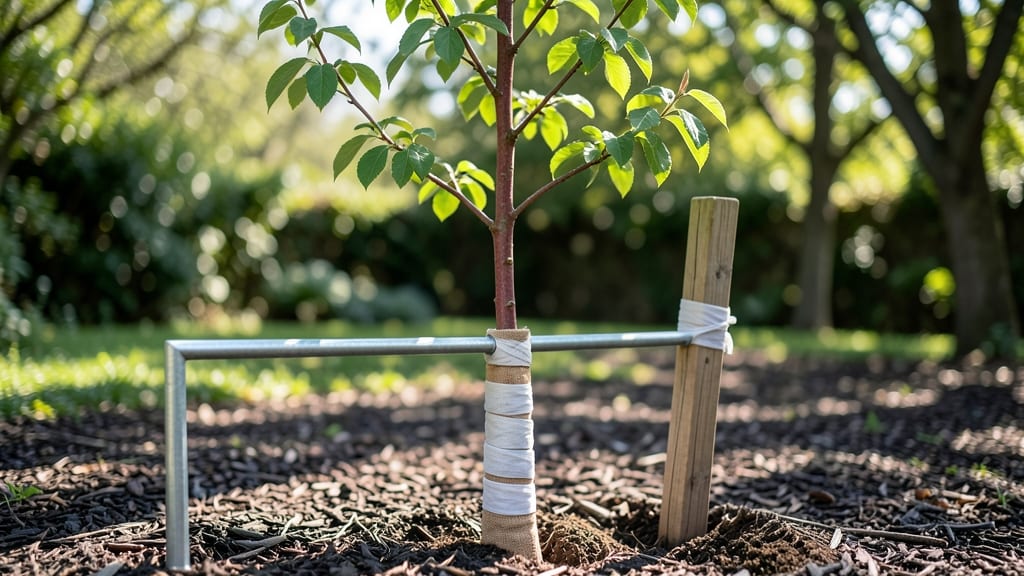 Tree Brace Support: Stabilize Young Trees Without Damaging Growth