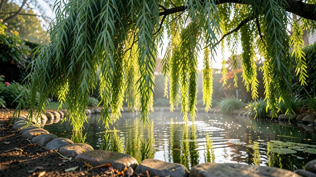 Fast-Growing Weeping Willow for Water Features