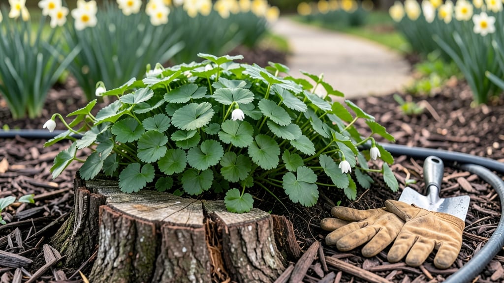 Plants to Cover Tree Stumps: Fast-Foliage Screen for Sun or Shade