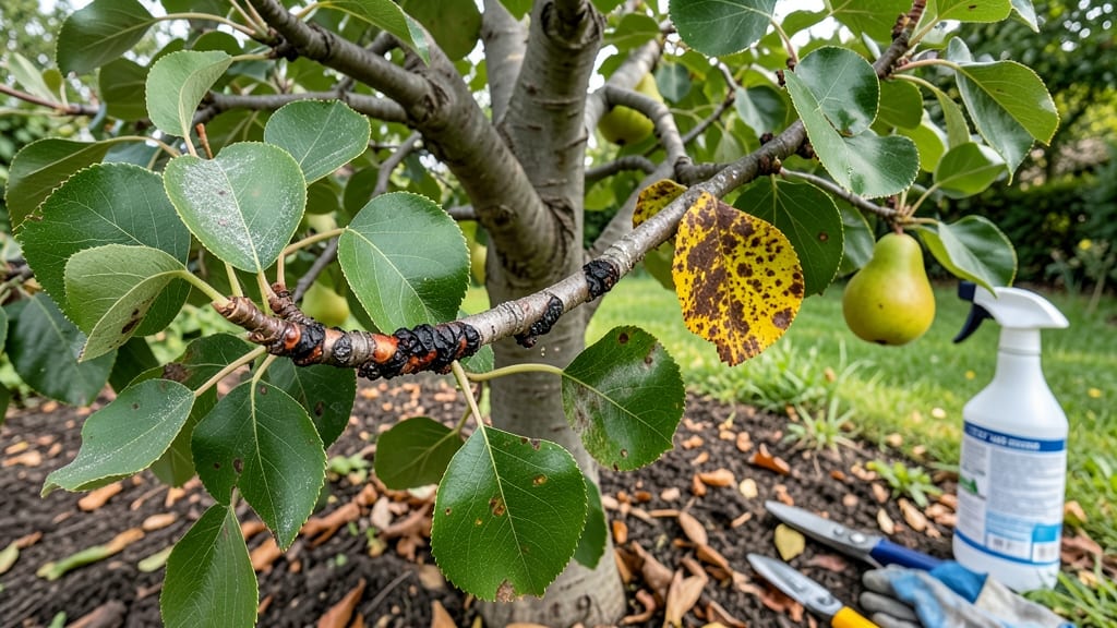 Pear Tree Diseases Pictures: Visual Guide to Spotting Common Fungal Issues