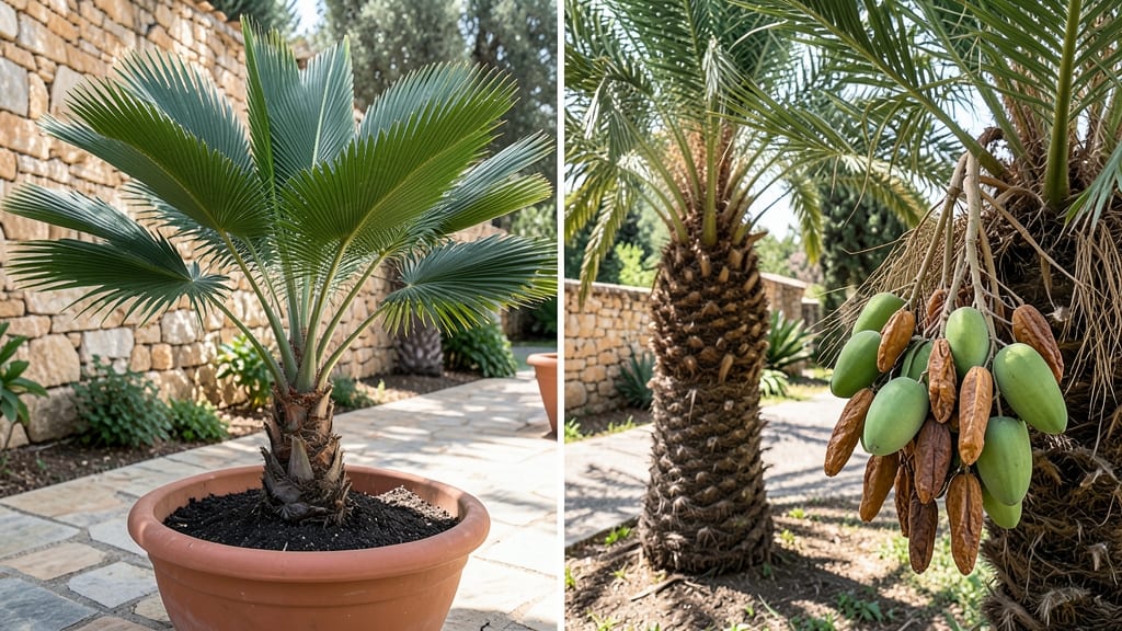 Is Palm Tree and Date Tree the Same: Key Differences in Species, Fruit, and Growth Explained