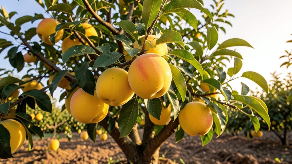 Flordagold Peach Tree for Early Harvests