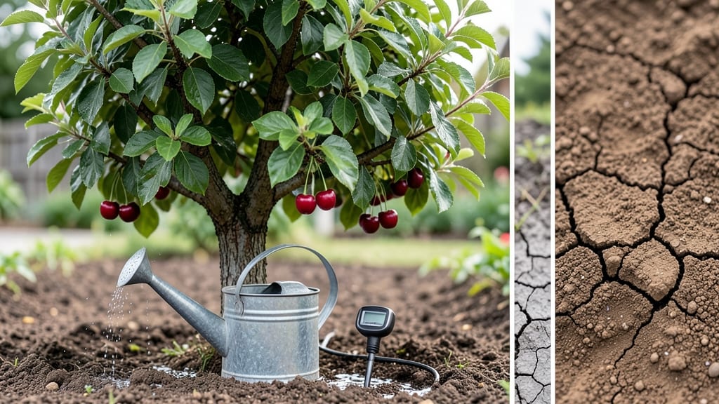 How Much Water Does a Cherry Tree Need: Seasonal Guide to Avoid Root Rot and Drought Stress
