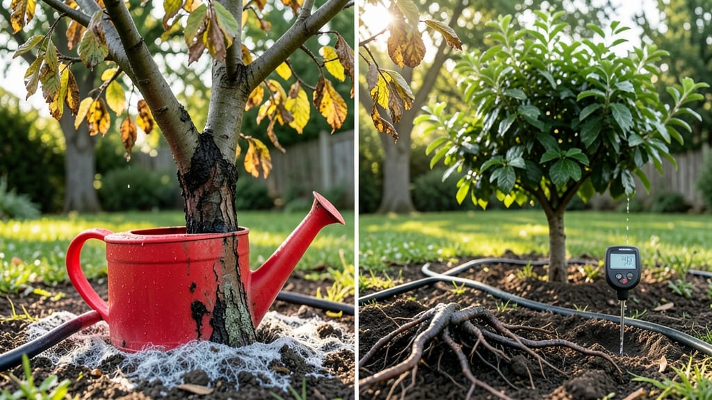 Cherry Tree Overwatering Signs: Mushy Roots and Drooping Leaves Fix