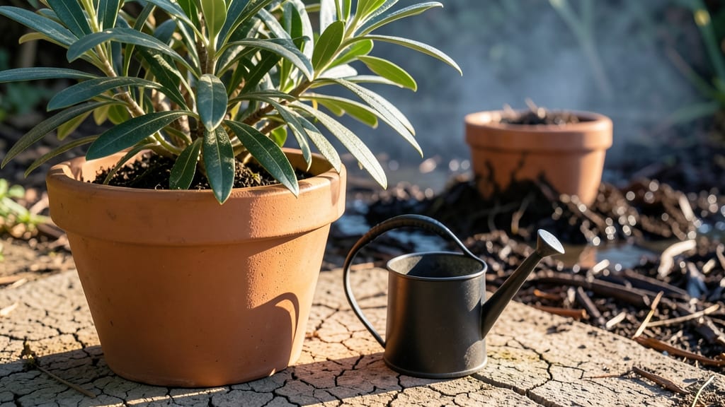 Year-Round Watering Schedule for Potted Tea Trees