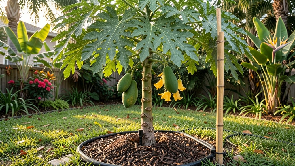 Papaya Tree Growing Guide: Florida-Friendly Pruning for Year-Round Fruit