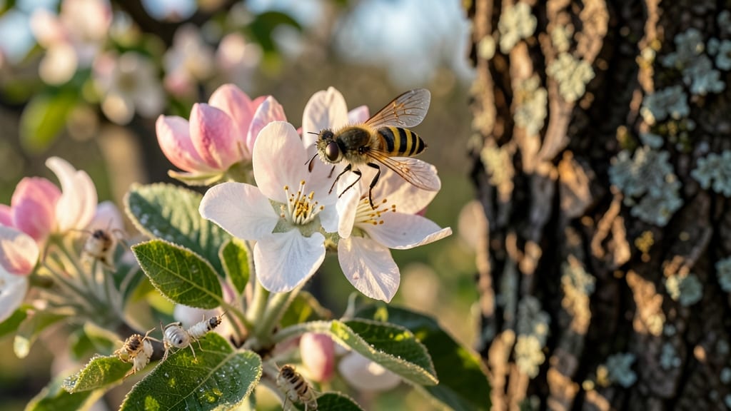 Syrphid Flies as Bee Mimics