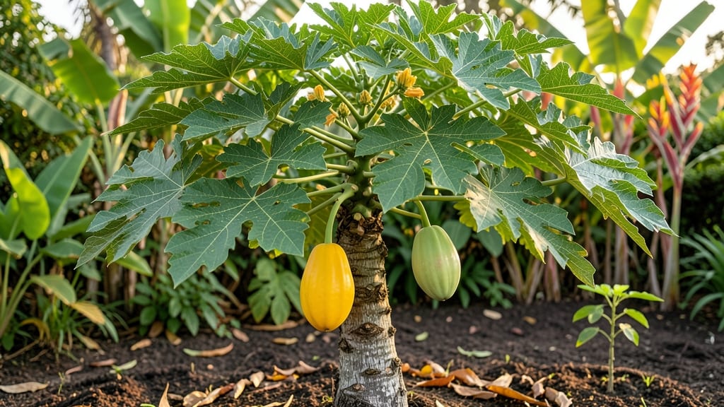 How Tall Do Papaya Trees Grow: Mature Height Ranges by Variety