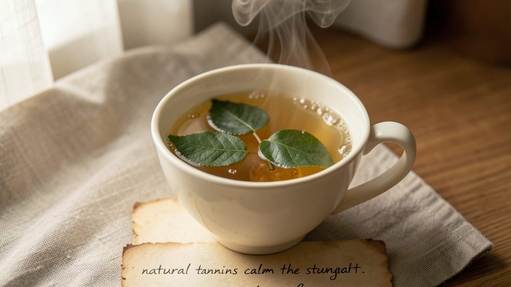 Cherry Leaf Tea for Digestive Health
